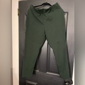 Stevie Skinny High rise Ankle Pant size XL average -dark green